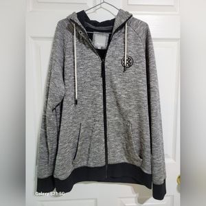 ❌❌SOLD❌❌Mens Large Bench Grey zip up Hoodie